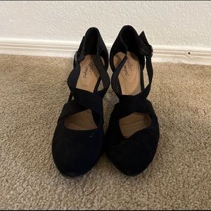 Black heels